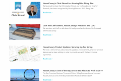 Four announcement blog posts in a row